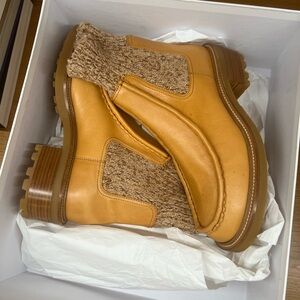 Chloé Jamie knit-ankle boots